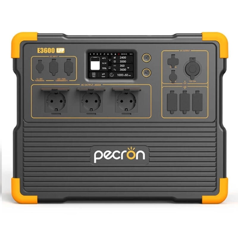 پاور استیشن پکرون E3600 LFP 3600W ظرفیت 60000 میلی آمپر ساعت - 2