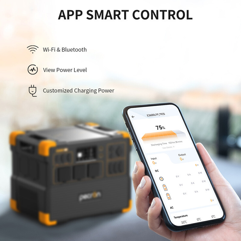 پاور استیشن پکرون E3600 LFP 3600W ظرفیت 60000 میلی آمپر ساعت - 7