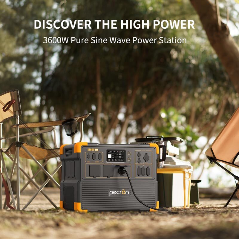 پاور استیشن پکرون E3600 LFP 3600W ظرفیت 60000 میلی آمپر ساعت - 8