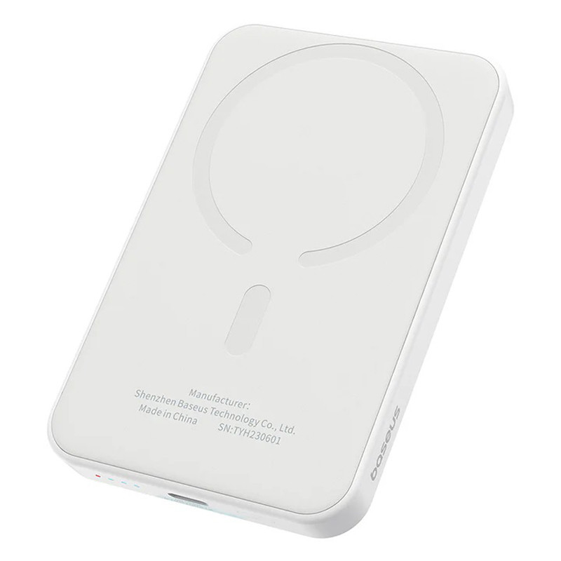 پاور بانک بی سیم فست شارژ 5000 باسئوس Baseus Magnetic Mini P10022107 PD 20W - 2
