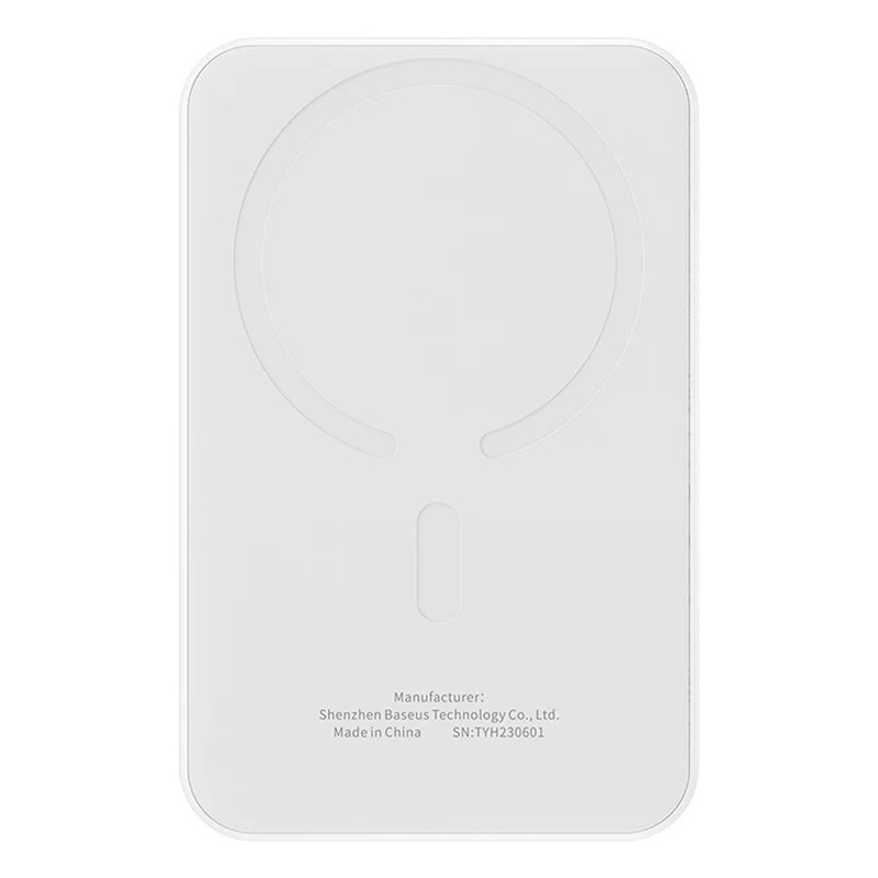 پاور بانک بی سیم فست شارژ 5000 باسئوس Baseus Magnetic Mini P10022107 PD 20W - 4