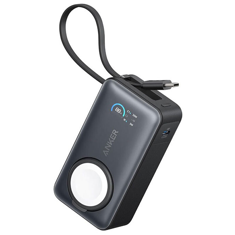 پاور بانک بی سیم فست شارژ انکر MagGo A1657 PD 30W ظرفیت 10000 میلی آمپر ساعت - 2