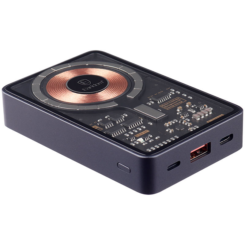 پاور بانک بی سیم فست شارژ ارلدام ET-PD20 PD 15W ظرفیت 10000 میلی آمپر ساعت - 3