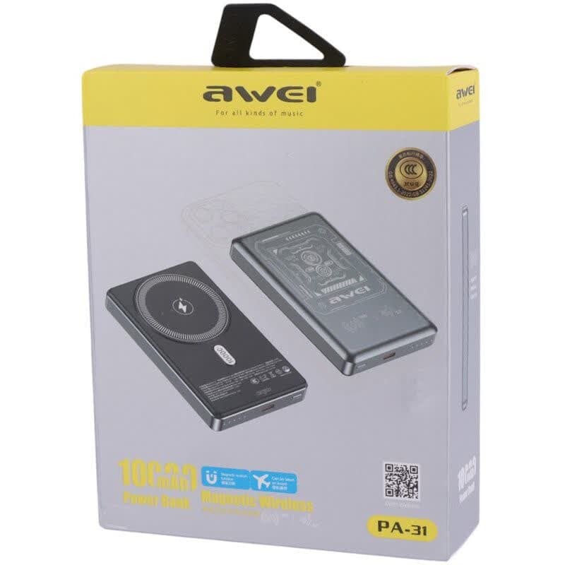 پاور بانک بی سیم فست شارژ اوی PA-31 PD 20W ظرفیت 10000 میلی آمپر ساعت - 7