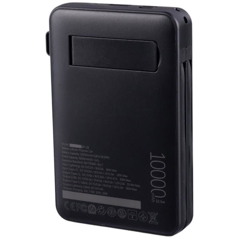پاور بانک بی سیم فست شارژ بیوا BP-028 PD 22.5W ظرفیت 10000 میلی آمپر ساعت - 5