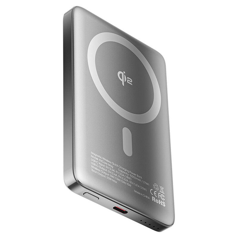 پاور بانک بی سیم فست شارژ گلوریمی FitCore Mag 20W ظرفیت 10000 میلی آمپر ساعت - 2