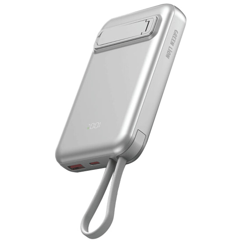 پاور بانک بی سیم فست شارژ گرین لاین DXB MAGSAFE PD 22.5W ظرفیت 10000 میلی آمپر ساعت - 3