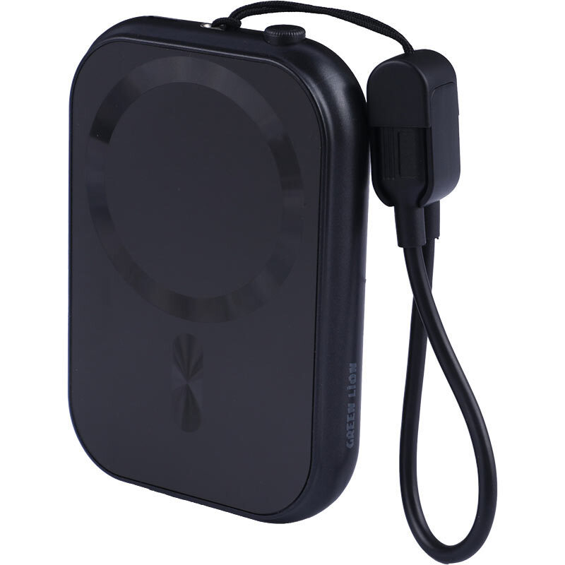 پاور بانک بی سیم فست شارژ گرین لاین GL-PX25 GN3N1MF10PBK PD 20W ظرفیت 10000 میلی آمپر ساعت - 7