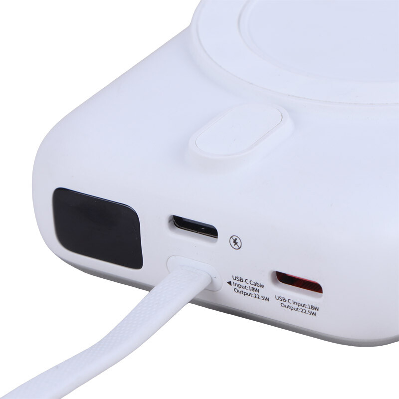پاور بانک بی سیم فست شارژ گرین لاین Revon GL-PX57 GNRVN10PB PD 20W ظرفیت 10000 میلی آمپر ساعت - 8