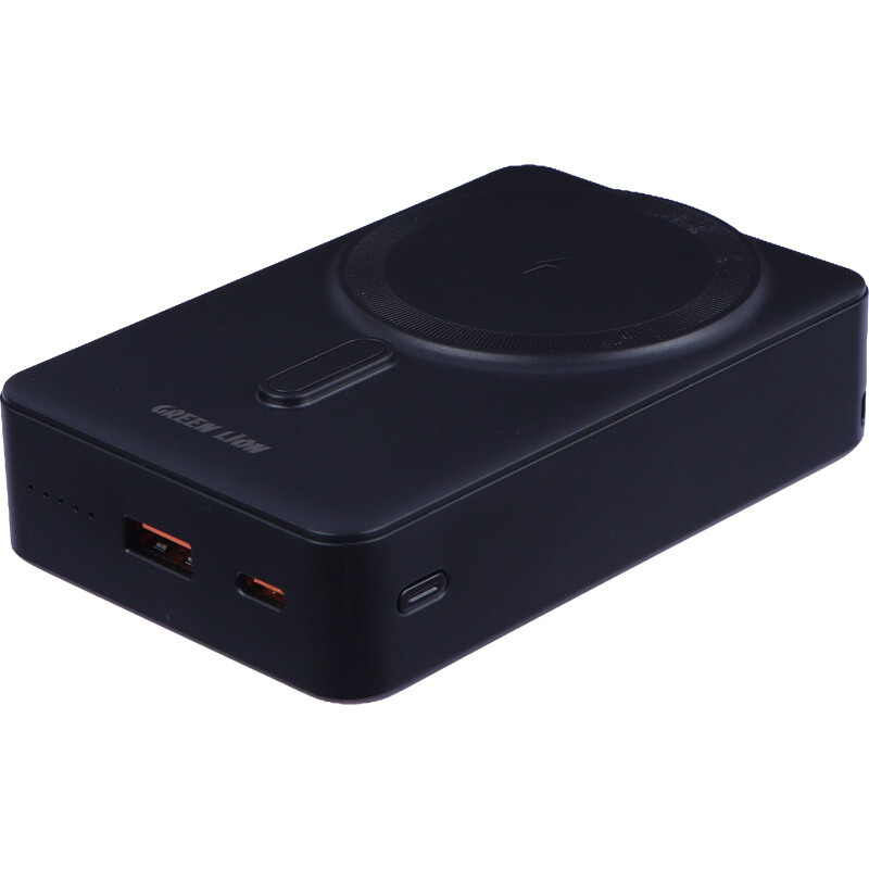 پاور بانک بی سیم فست شارژ گرین لاین San Marino GL-PX88 GNSANM20PB QC3.0 PD 22.5W ظرفیت 20000 میلی آمپر ساعت - 6