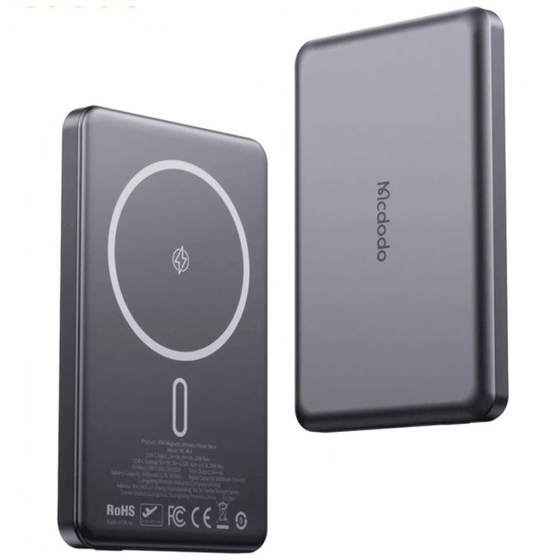 پاور بانک بی سیم فست شارژ مک دودو MC-464 PD 20W ظرفیت 5000 میلی آمپر ساعت - 3