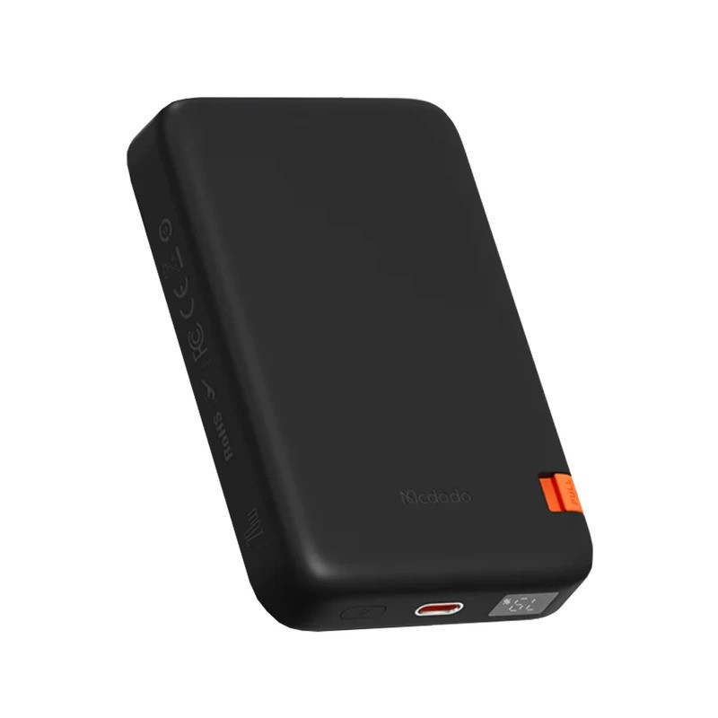 پاور بانک بی سیم فست شارژ مک دودو MC-510 PD 20W ظرفیت 10000 میلی آمپر ساعت