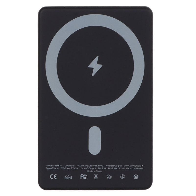 پاور بانک بی سیم فست شارژ نیتو NPB31 PD 20W ظرفیت 10000 میلی آمپر ساعت - 3