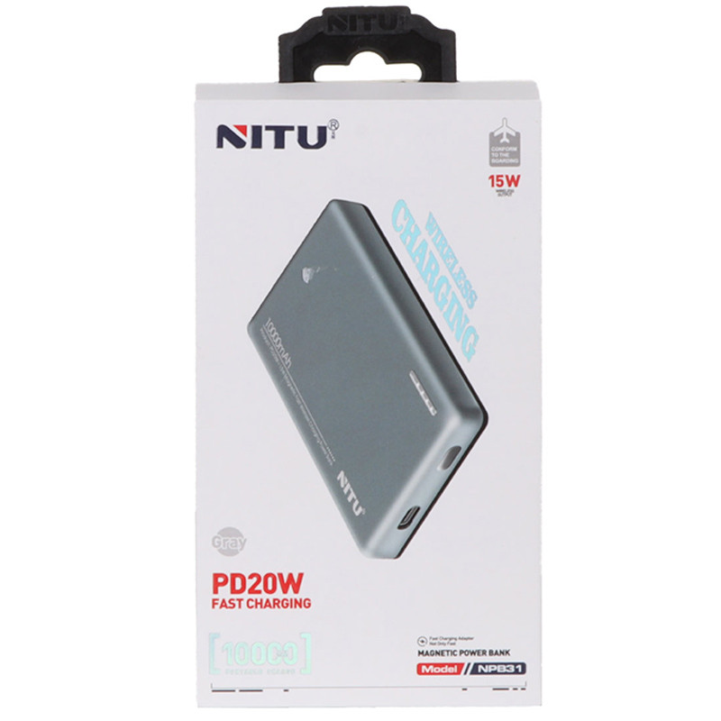 پاور بانک بی سیم فست شارژ نیتو NPB31 PD 20W ظرفیت 10000 میلی آمپر ساعت - 8