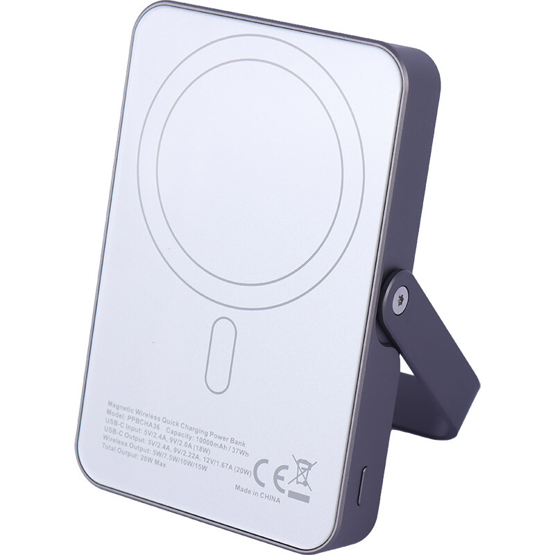 پاور بانک بی سیم فست شارژ پاورولوژی PPBCHA36 PD 20W ظرفیت 10000 میلی‌ آمپر ساعت - 5