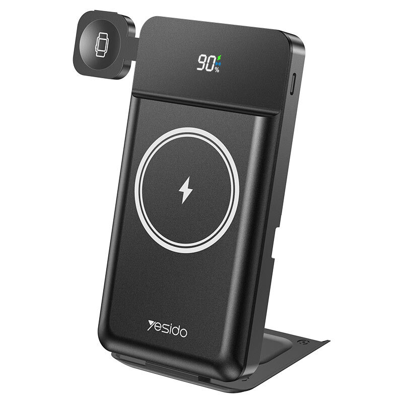 پاور بانک بی سیم فست شارژ یسیدو YP69 PD 20W ظرفیت 10000 میلی آمپر ساعت - 2