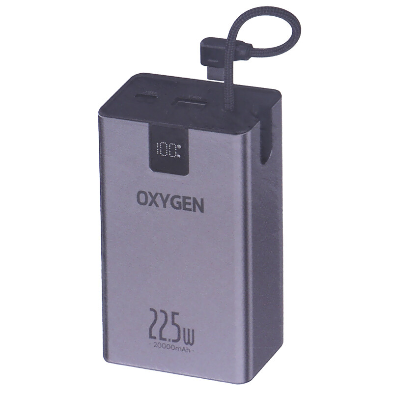 پاور بانک فست شارژ اکسیژن OX-160 PD 22.5W ظرفیت 20000 میلی آمپر ساعت - 5