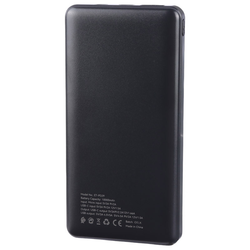 پاور بانک فست شارژ ارلدام ET-PD29 PD 22.5W ظرفیت 10000 میلی آمپر ساعت