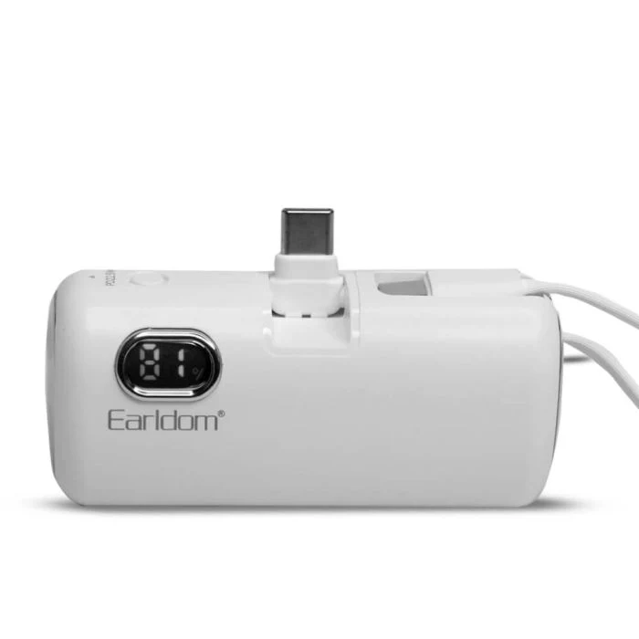 پاور بانک فست شارژ ارلدام ET-PD41C VOOC QC3.0 PD 22.5W ظرفیت 5000 میلی آمپر ساعت - 8