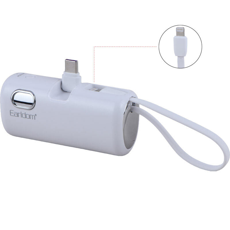 پاور بانک فست شارژ ارلدام ET-PD41C VOOC QC3.0 PD 22.5W ظرفیت 5000 میلی آمپر ساعت - 4
