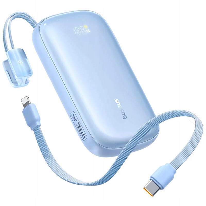 پاور بانک فست شارژ باسئوس EnerFill FC21 Qpow 3 Ultra E0027L PD 22.5W ظرفیت 10000 میلی آمپر ساعت - 7