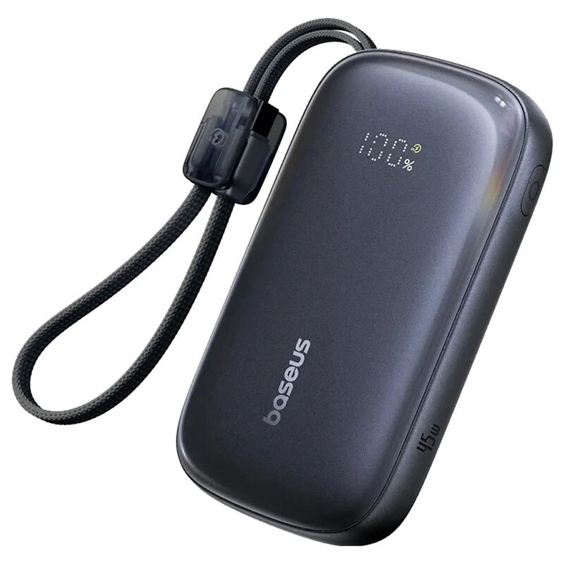 پاور بانک فست شارژ باسئوس EnerFill FC21 Qpow 3 Ultra E0027Q PD 45W ظرفیت 10000 میلی آمپر ساعت - 5