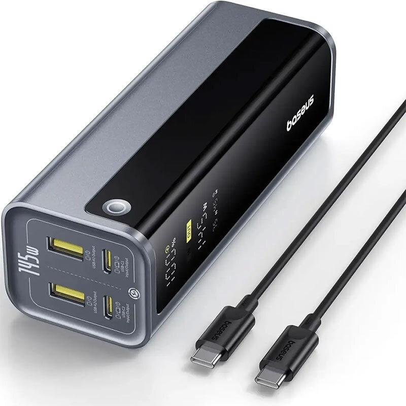 پاور بانک فست شارژ باسئوس EnerGeek GP12 PPAP-20E5 P10082109813 PD 145W ظرفیت 20800 میلی آمپر ساعت - 4