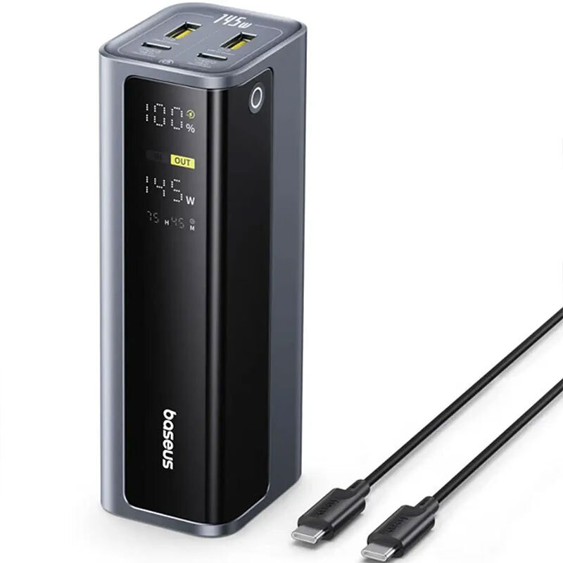 پاور بانک فست شارژ باسئوس EnerGeek GP12 PPAP-20E5 P10082109813 PD 145W ظرفیت 20800 میلی آمپر ساعت - 5