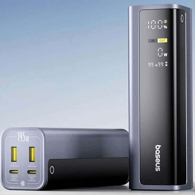 پاور بانک فست شارژ باسئوس EnerGeek GP12 PPAP-20E5 P10082109813 PD 145W ظرفیت 20800 میلی آمپر ساعت - 7