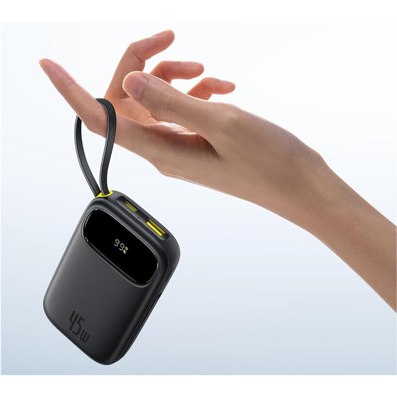 پاور بانک فست شارژ باسئوس QPow 3 P10082102 PD 45W ظرفیت 10000 میلی آمپر ساعت - 5