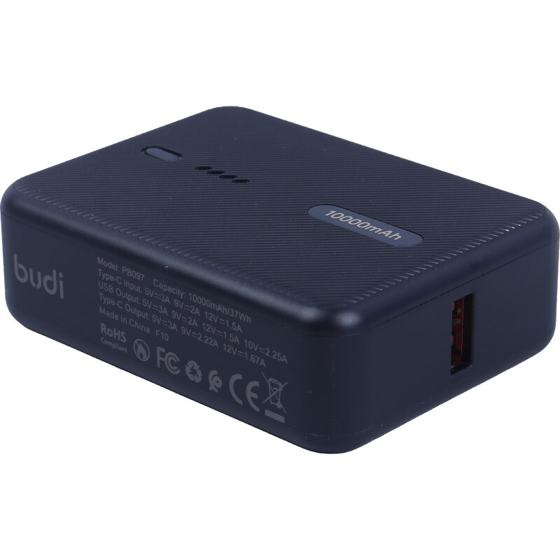 پاور بانک فست شارژ بودی PB097 PD QC3.0 22.5W ظرفیت 10000 میلی آمپر ساعت - 5