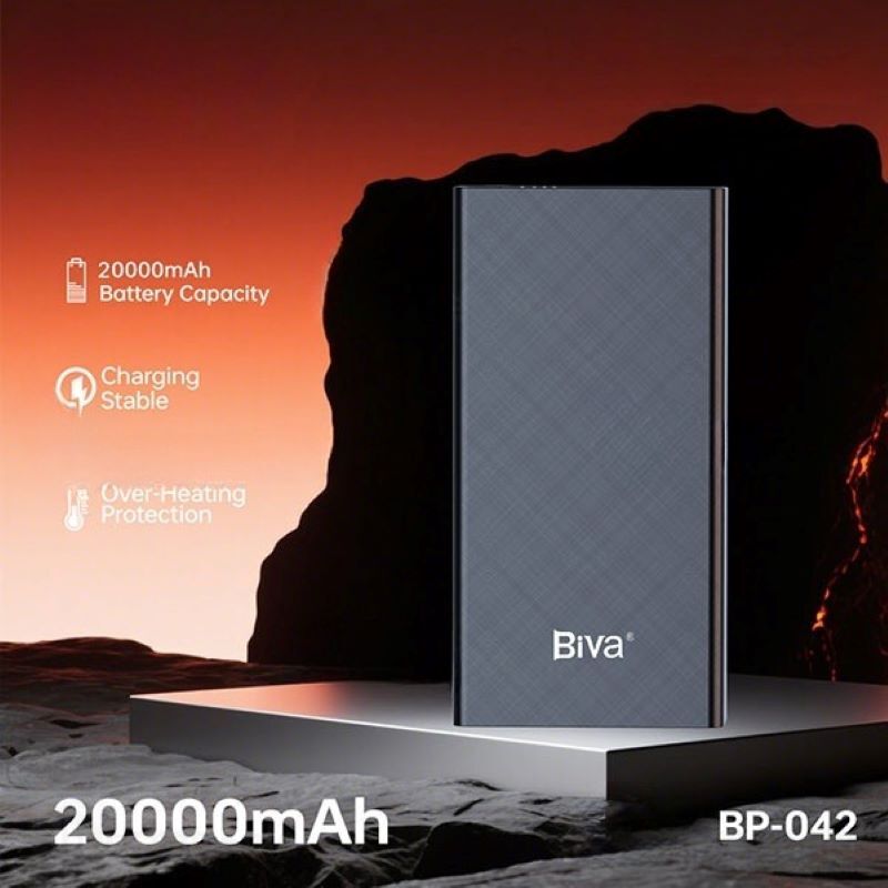 پاور بانک فست شارژ بیوا BP-042 10W ظرفیت 20000 میلی آمپر ساعت - 3