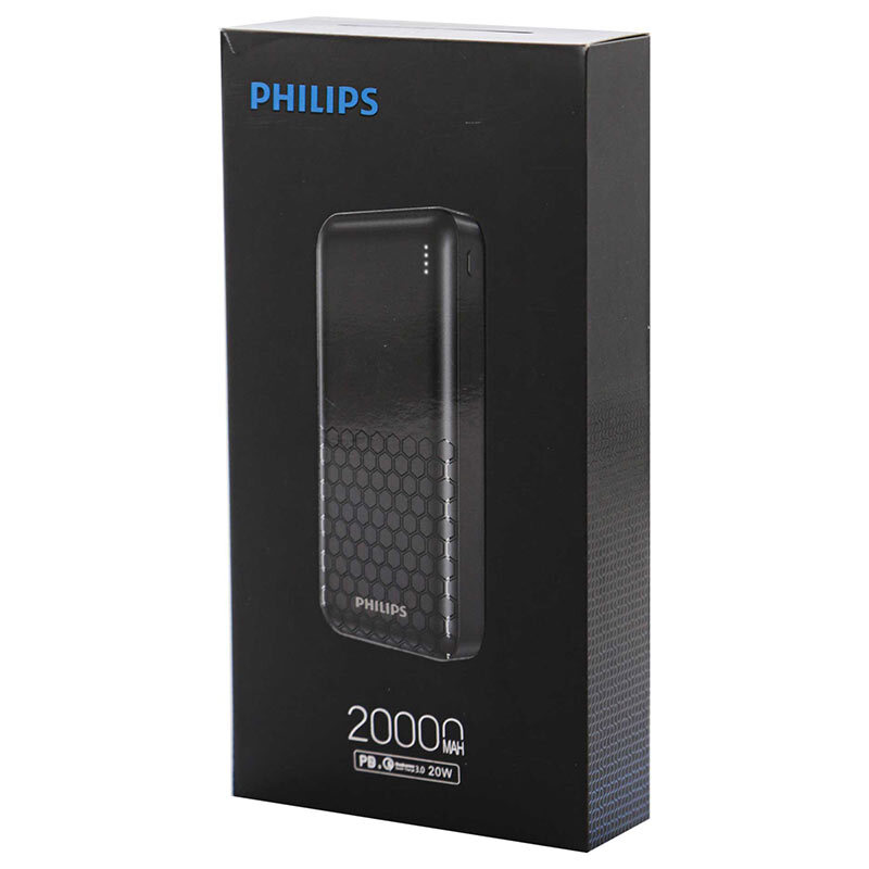 پاور بانک فست شارژ فیلیپس DLP2002 QC3.0 PD 20W High Copy ظرفیت 20000 میلی آمپر ساعت - 6