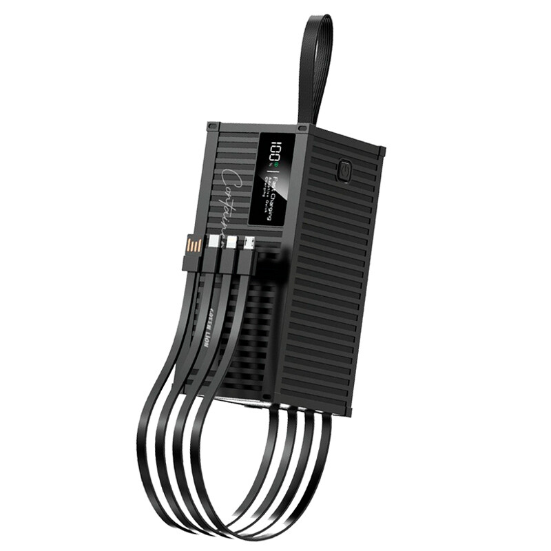 پاور بانک فست شارژ گرین لاین Container GL-PB82 GNCONPB50K QC3.0 PD 22.5W ظرفیت 50000 میلی‌ آمپر ساعت - 5