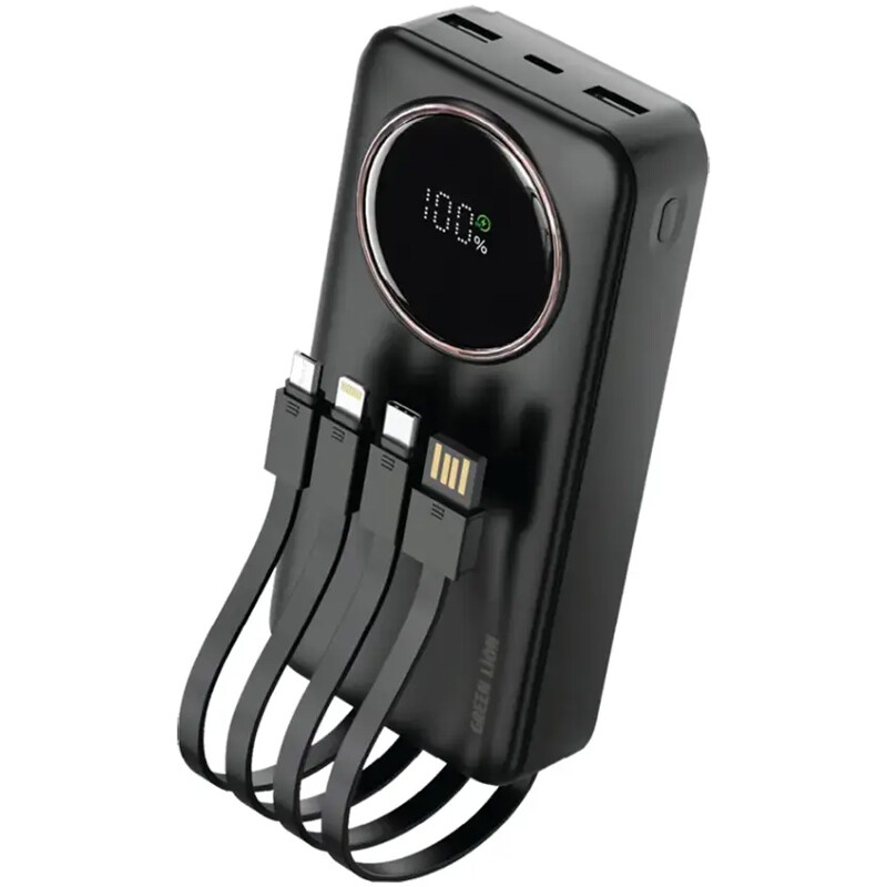 پاور بانک فست شارژ گرین لاین Power Pulse PD QC3.0 22.5W ظرفیت 20000 میلی آمپر ساعت - 2