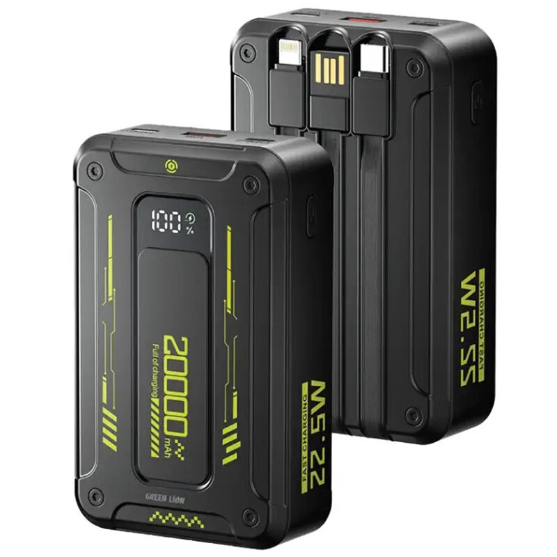 پاور بانک فست شارژ گرین لاین Xtreme 20 PD 22.5W ظرفیت 20000 میلی آمپر ساعت - 2