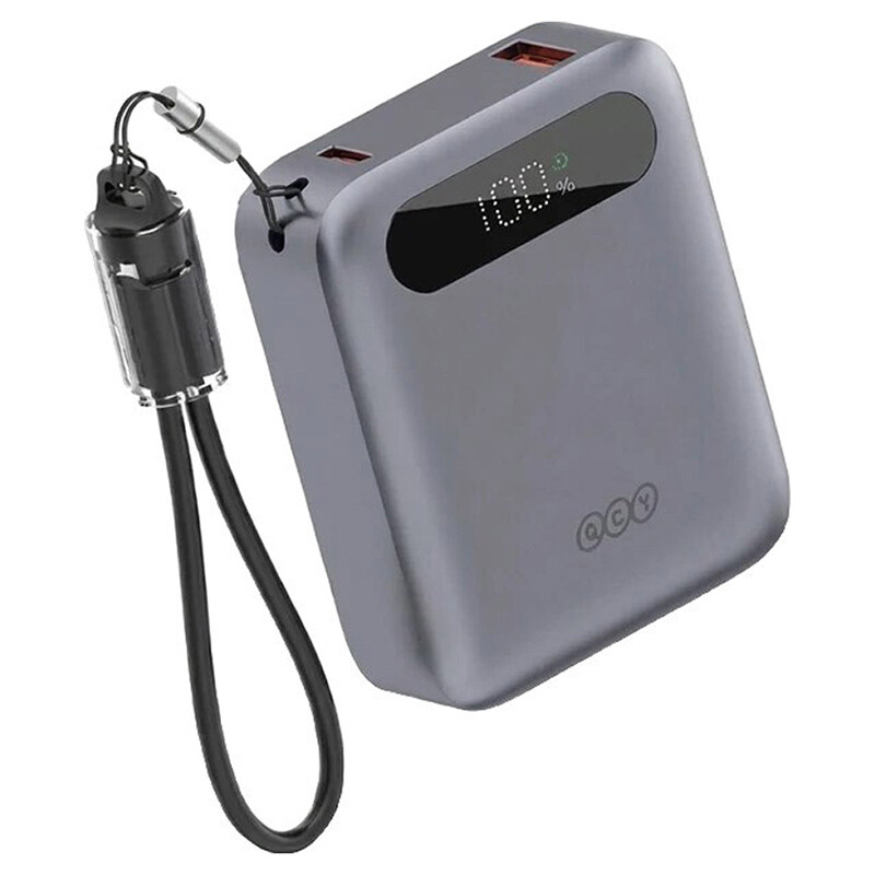 پاور بانک فست شارژ کیو سی وای PB10D PD 22.5W ظرفیت 10000 میلی آمپر ساعت - 3