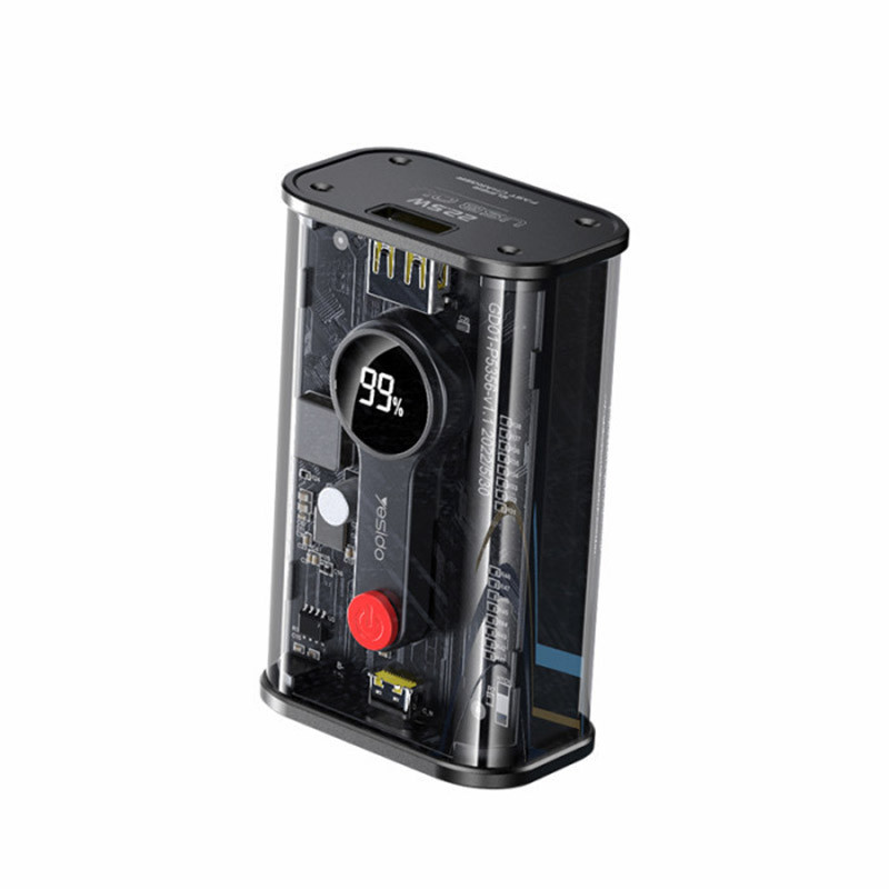 پاور بانک فست شارژ یسیدو YP35 QC3.0 PD 22.5W ظرفیت 10000 میلی آمپر ساعت - 5