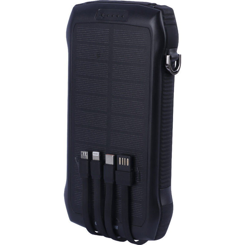 پاور بانک خورشیدی فست شارژ گرین لاین Solar Force GL-PX82 GNSOLF20PBBK QC3.0 PD 22.5W ظرفیت 20000 میلی آمپر ساعت - 3