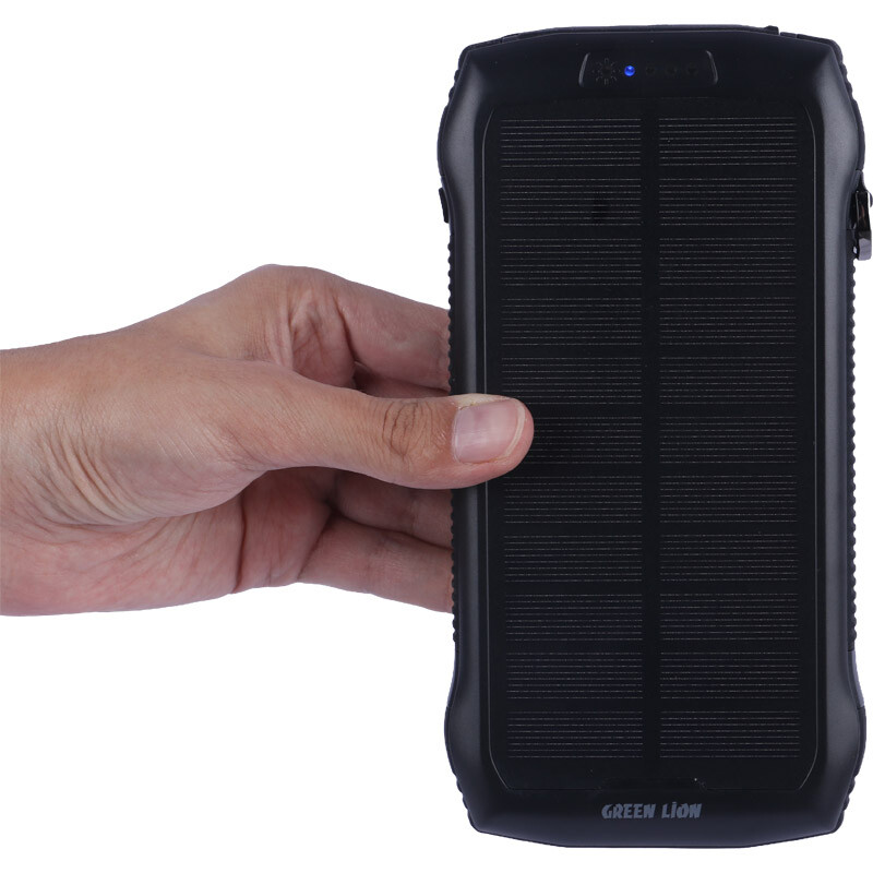 پاور بانک خورشیدی فست شارژ گرین لاین Solar Force GL-PX82 GNSOLF20PBBK QC3.0 PD 22.5W ظرفیت 20000 میلی آمپر ساعت - 8