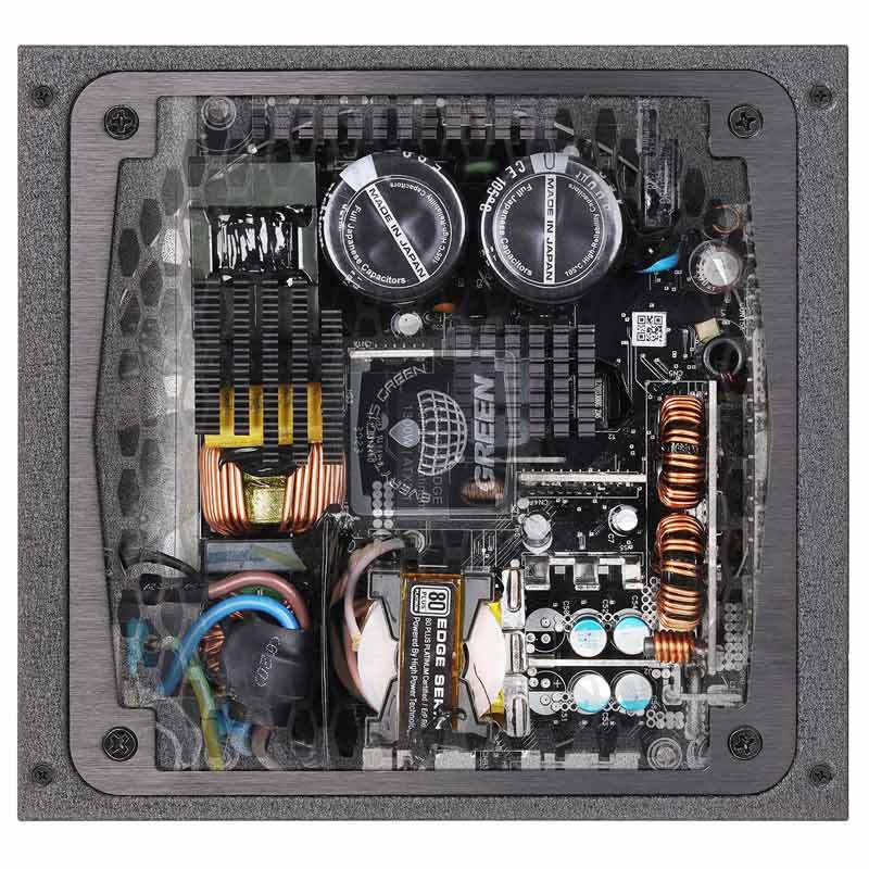 پاور ماژولار 1000 وات گرین Green GP1000B-EDGE Platinum - 7