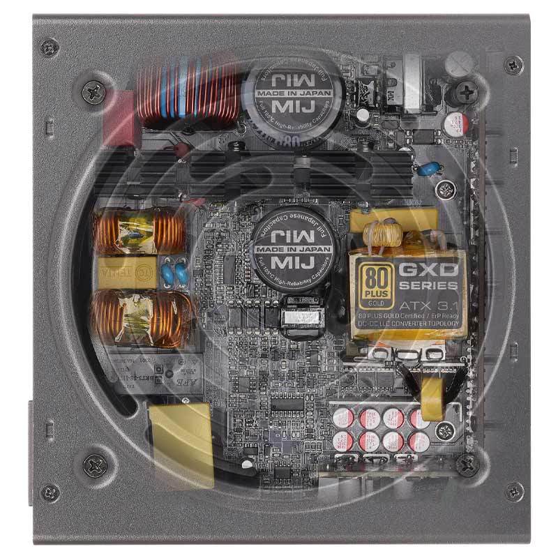پاور ماژولار 1000 وات گرین Green GP1000B-GXD GOLD - 7