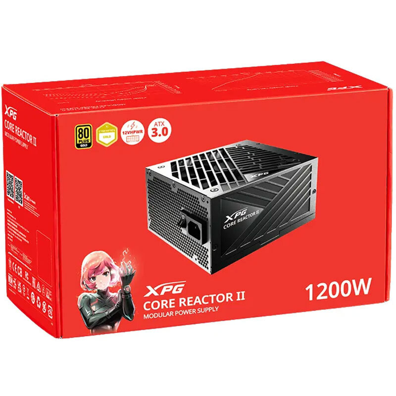 پاور ماژولار 1200 وات ای دیتا Adata XPG CORE REACTOR II Gold - 8