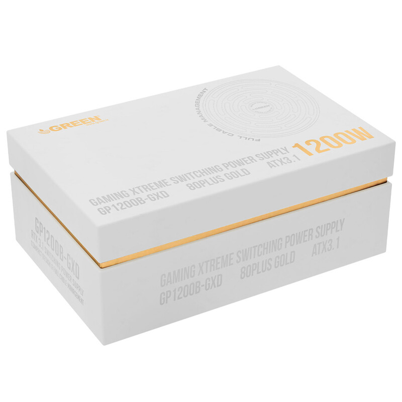 پاور ماژولار 1200 وات گرین Green GP1200B-GXD WH GOLD - 2