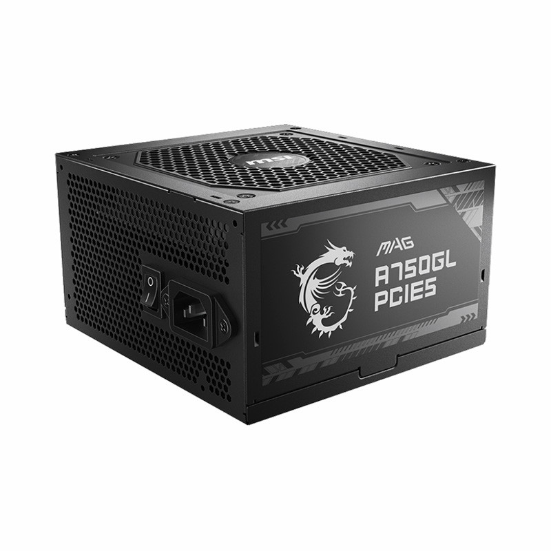 پاور ماژولار 750 وات ام اس آی MSI MAG A750GL PCIE5 Gold - 2