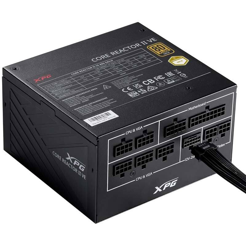پاور ماژولار 750 وات ای دیتا Adata XPG CORE REACTOR II VE Gold - 3