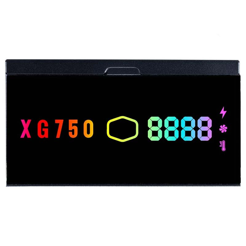 پاور ماژولار 750 وات کولر مستر Cooler master XG750 Plus ARGB Platinum - 8