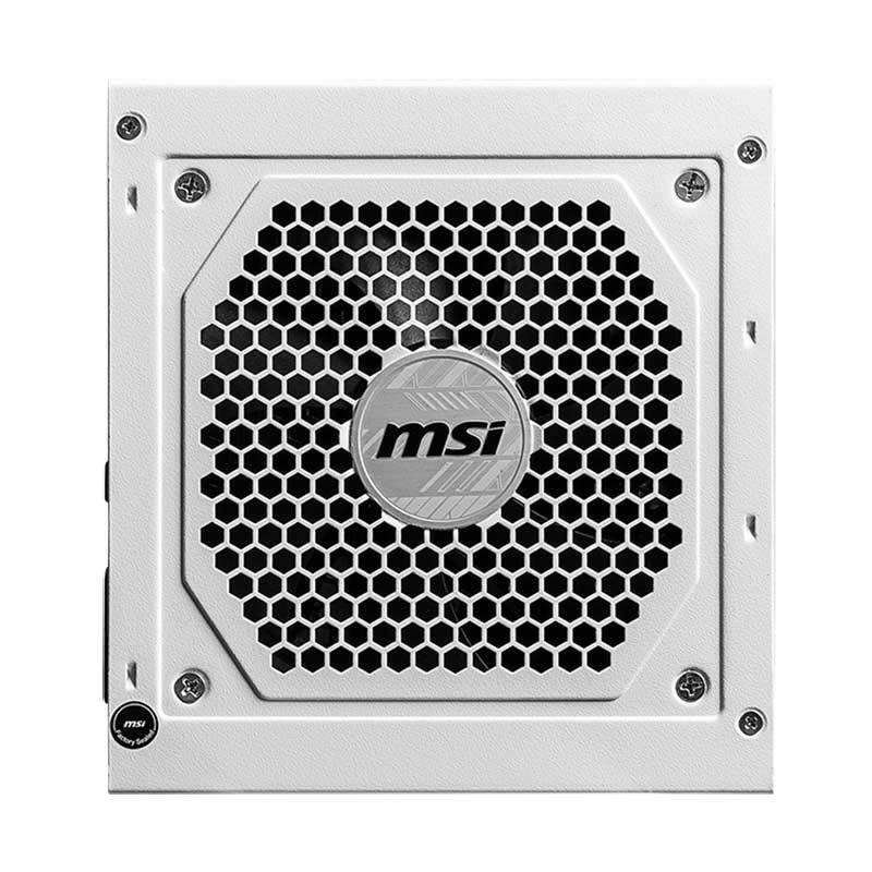 پاور ماژولار 850 وات ام اس آی MSI MAG A850GL PCIE5 White Gold - 4