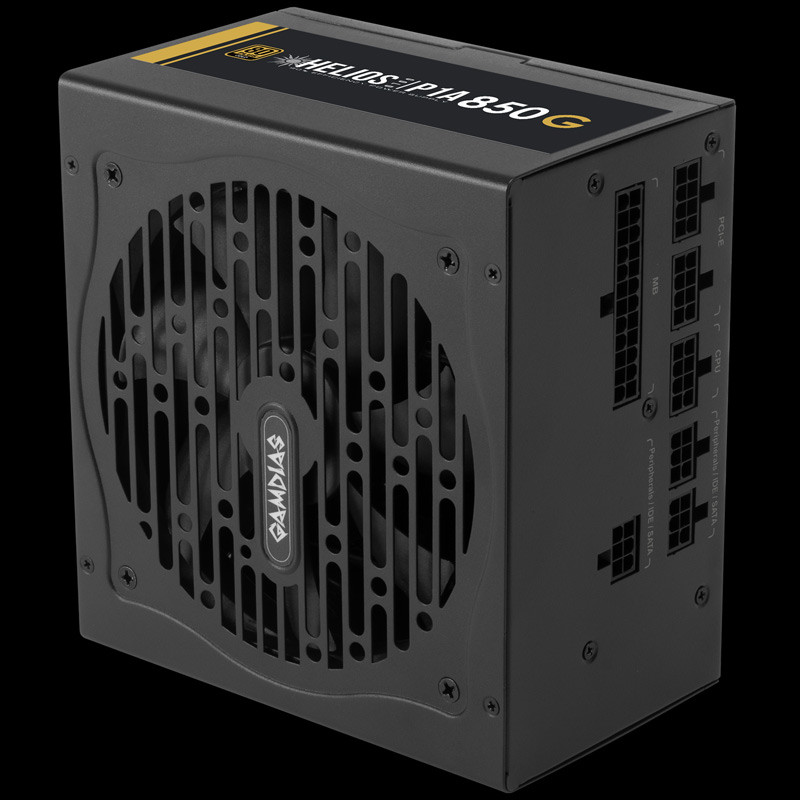 پاور ماژولار 850 وات گیم دیاس Gamdias HELIOS P1A-850G Gold - 7