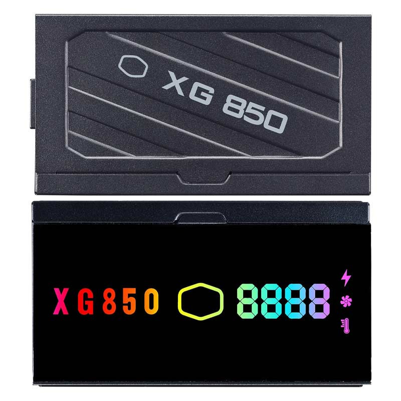 پاور ماژولار 850 وات کولر مستر Cooler master XG850 Plus ARGB Platinum - 6